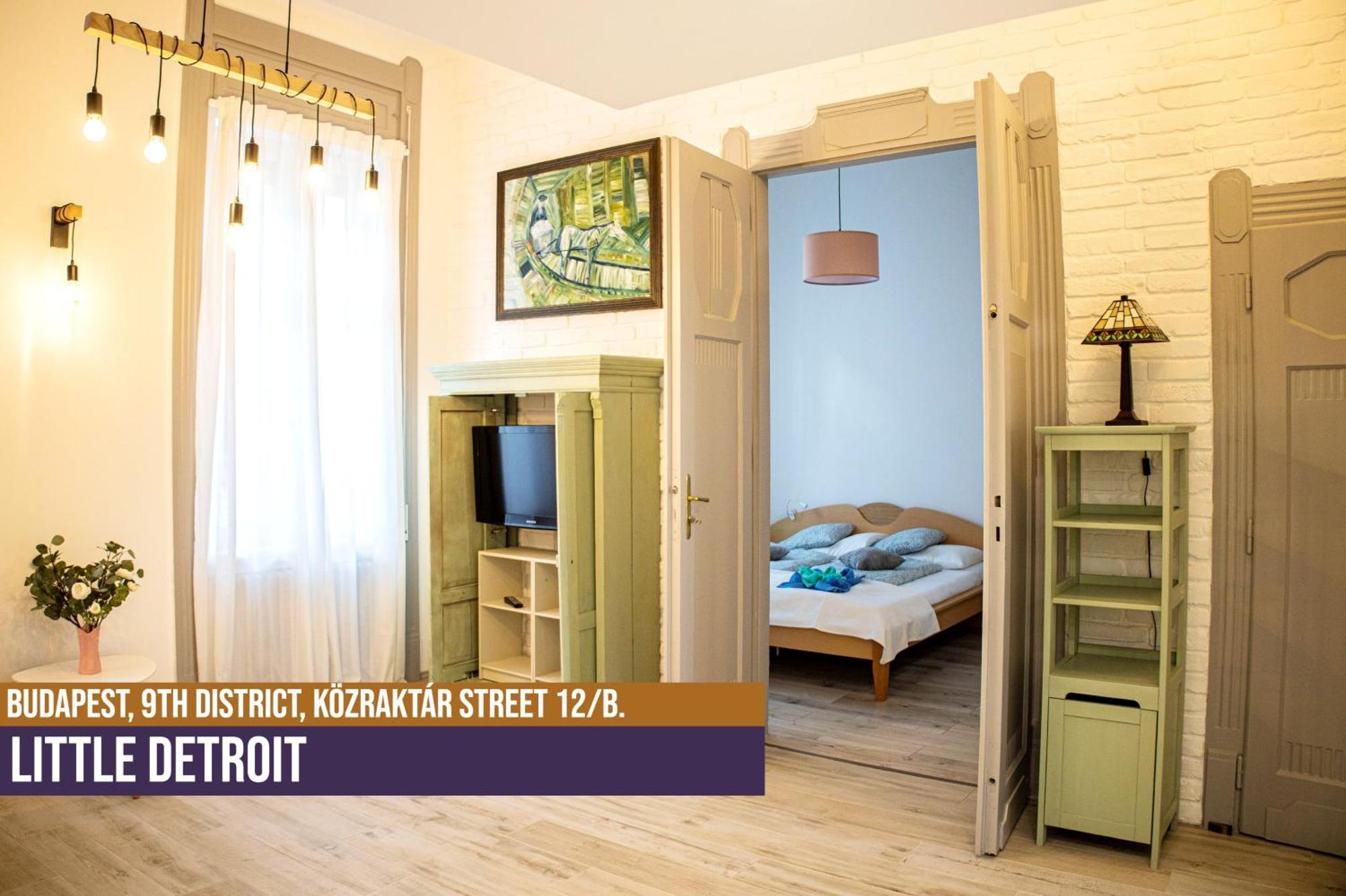 Little Americas Detroit Apartment Budapest Esterno foto