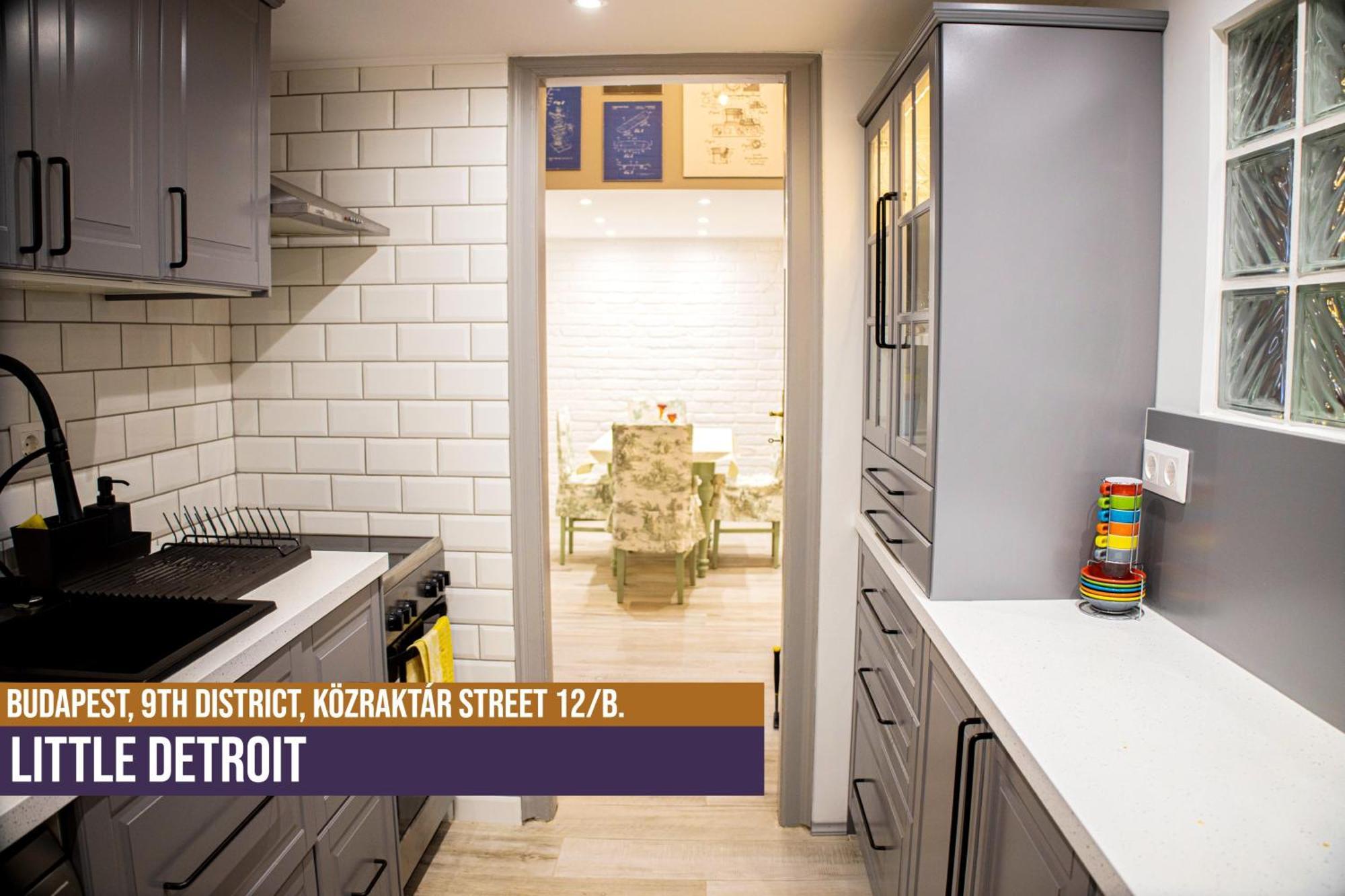 Little Americas Detroit Apartment Budapest Esterno foto